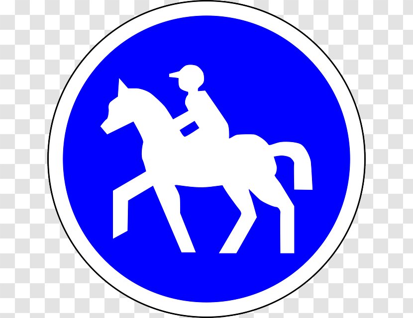 Horse Traffic Sign Mule Track Clip Art - Signage Transparent PNG