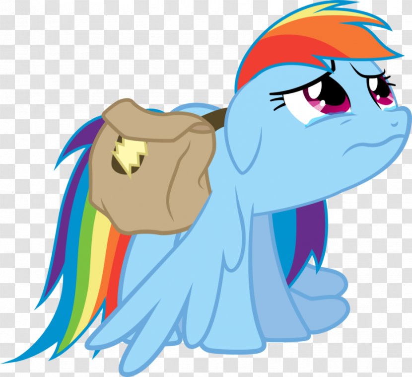 Rainbow Dash Pinkie Pie Pony Rarity Applejack - Flower - Depressed Transparent PNG