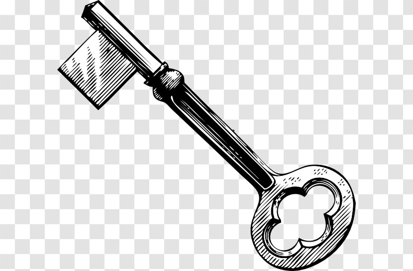 Skeleton Key Clip Art - Free Content - Pictures Of A Transparent PNG