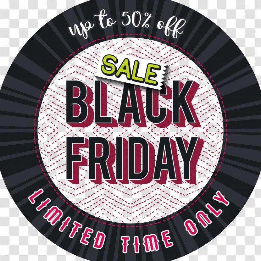 Black Friday Advertising - Label Transparent PNG