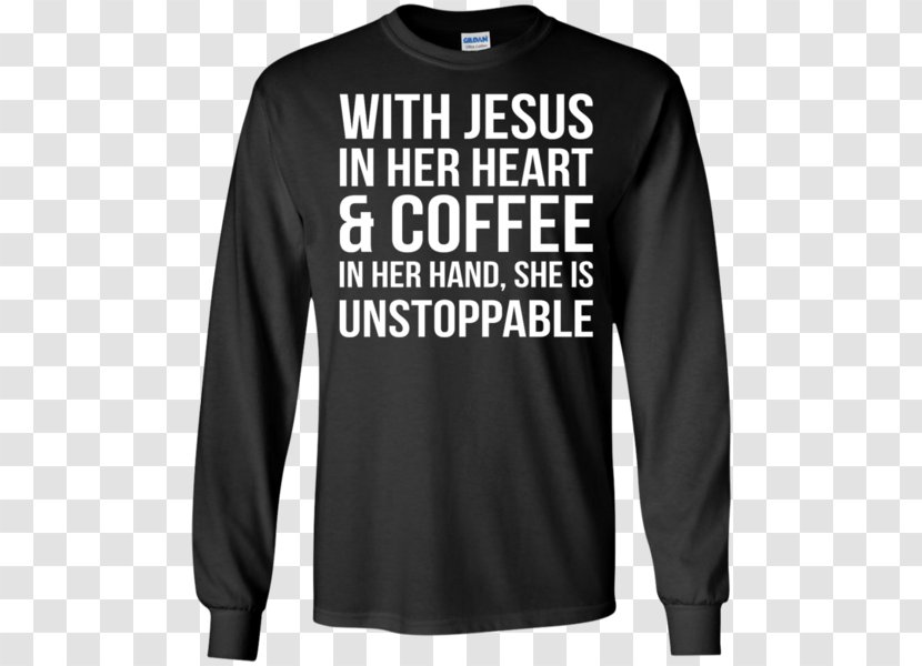 Long-sleeved T-shirt Hoodie - Long Sleeved T Shirt - Jesus Heart Transparent PNG