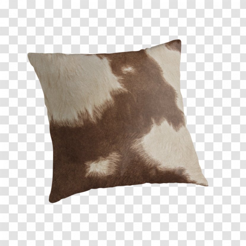 Throw Pillows Cushion - Fur - Brown Pillow Transparent PNG