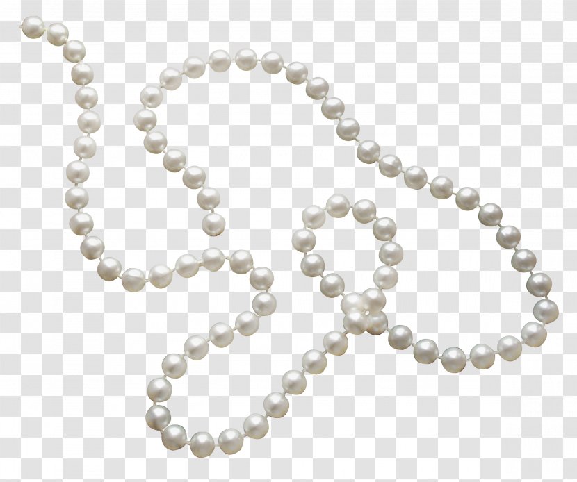 Pearl Necklace Jewellery - Crystal Transparent PNG
