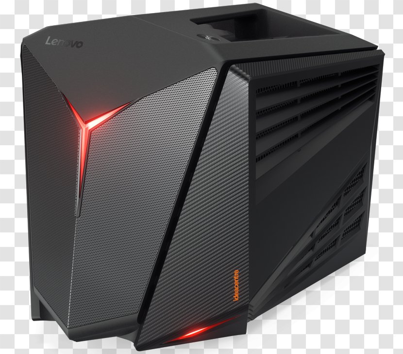 Desktop Computers Lenovo IdeaCentre Y710 Cube Gaming Computer - Solidstate Drive Transparent PNG