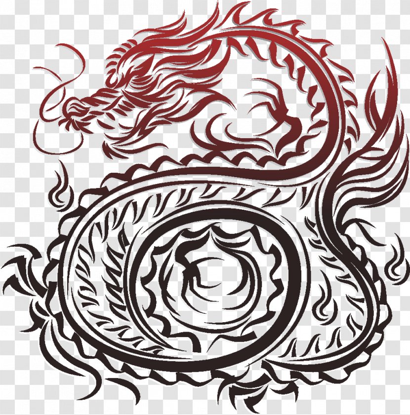 Chinese Dragon Clip Art - Artwork Transparent PNG