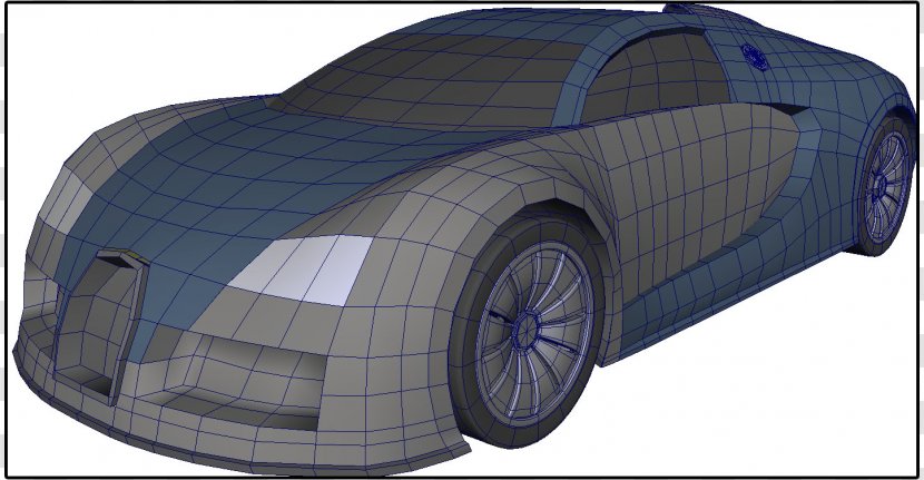 2009 Bugatti Veyron Sports Car SolidWorks - Motor Vehicle Transparent PNG