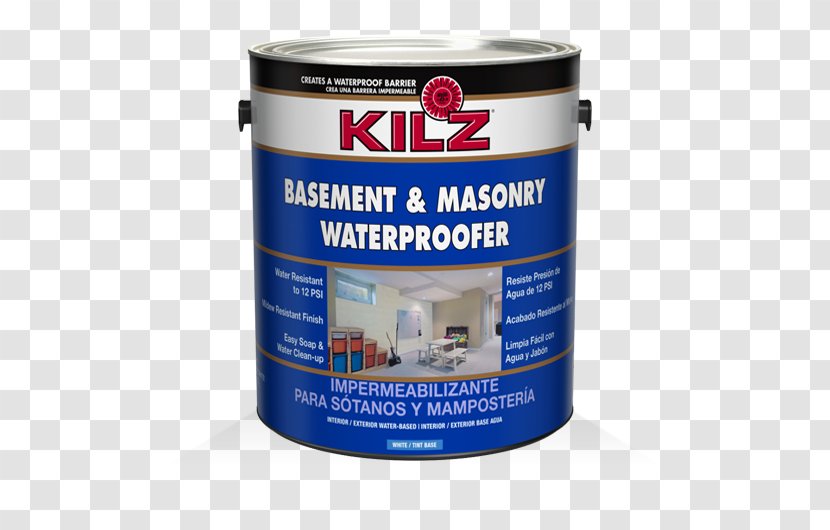 Basement Waterproofing Paint Masonry - Solvent Transparent PNG