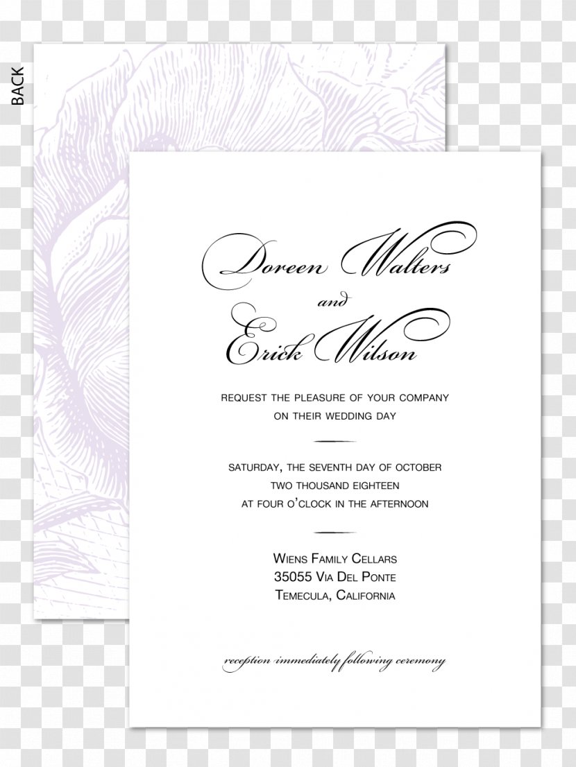 Wedding Invitation Convite Line Font Transparent PNG