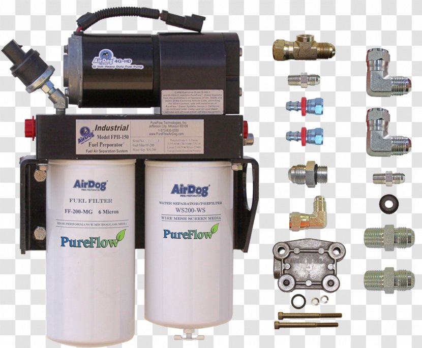 Fuel Filter Injector Diesel Engine Cummins - Pump Transparent PNG