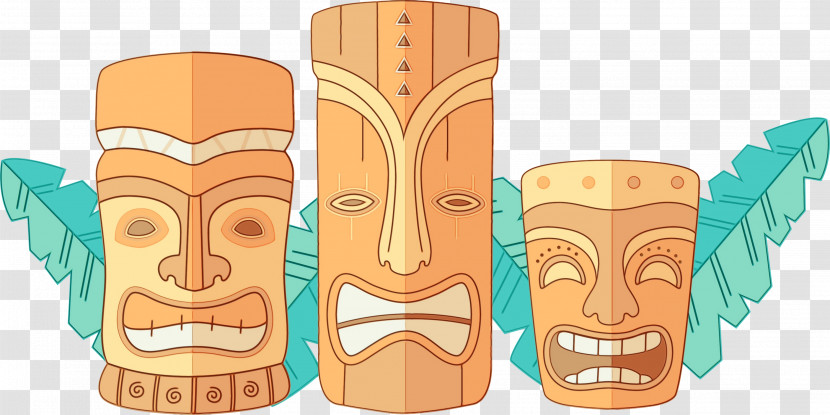 Tiki Smile Transparent PNG