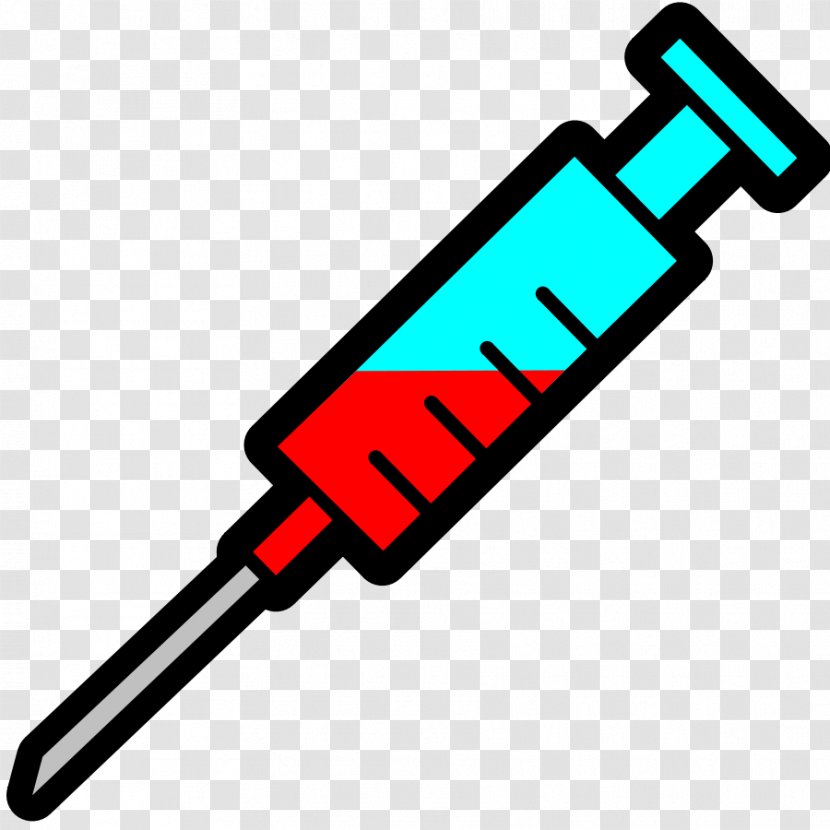 Syringe Hypodermic Needle Injection Clip Art - Insulin Cliparts Transparent PNG