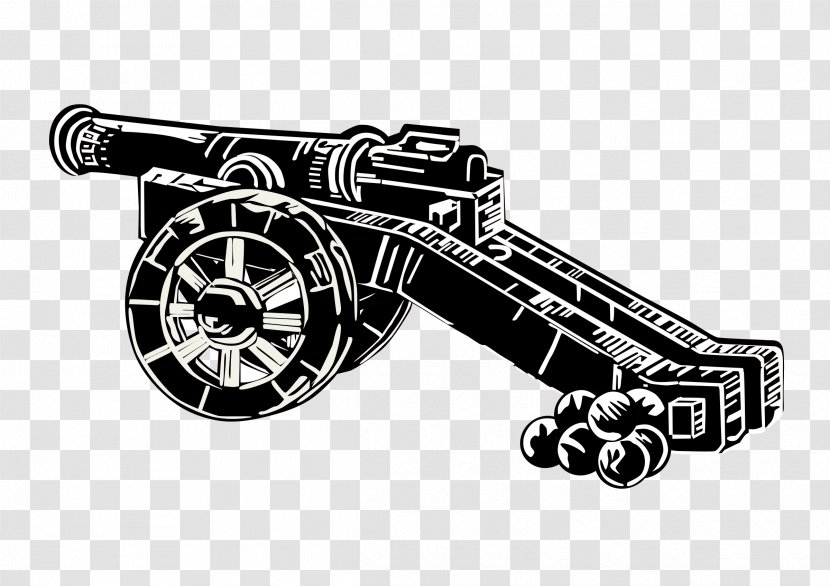 Gunpowder Artillery In The Middle Ages Cannon Clip Art - Hardware Transparent PNG