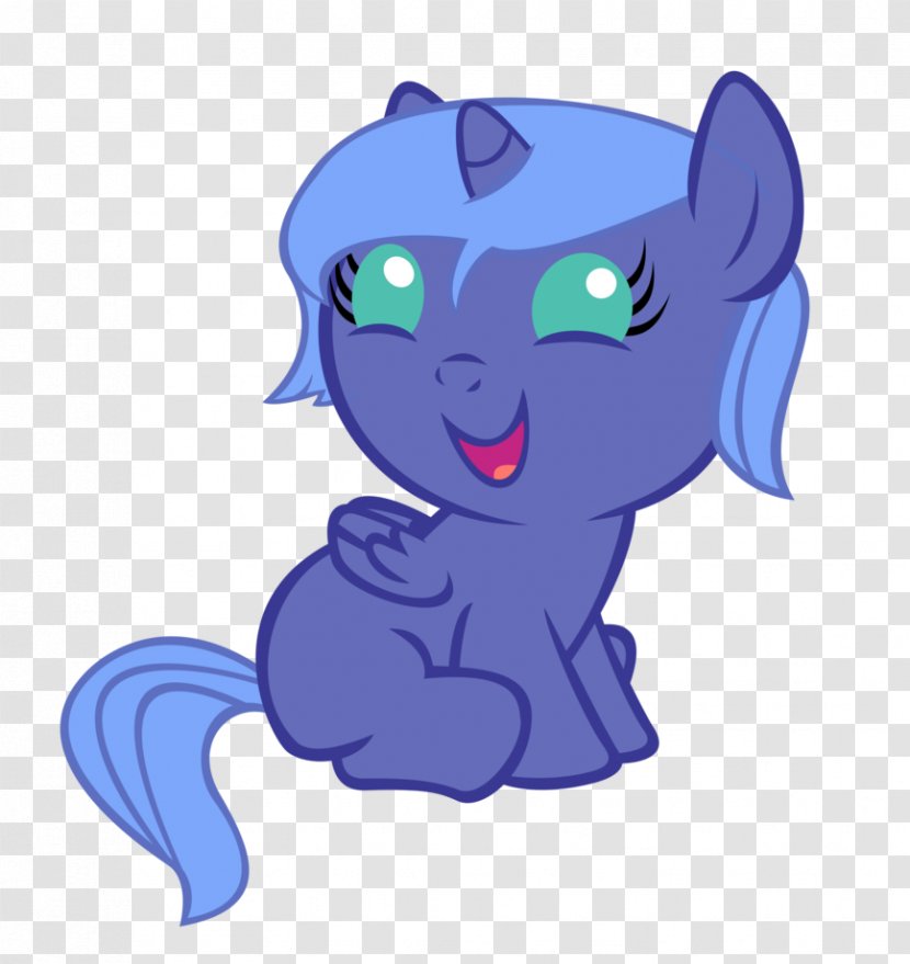 Cat My Little Pony Horse Princess Luna - Silhouette Transparent PNG