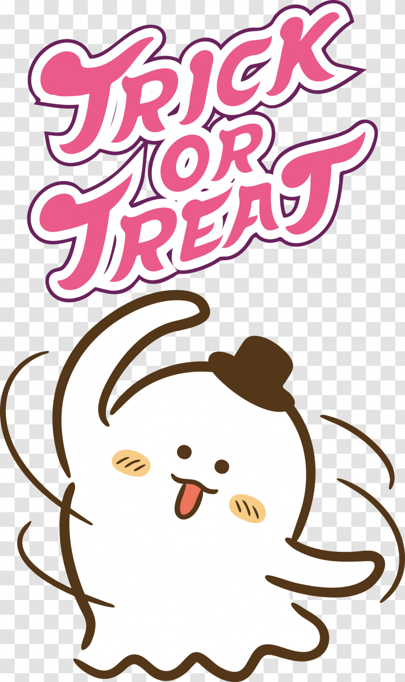 TRICK OR TREAT Happy Halloween Transparent PNG