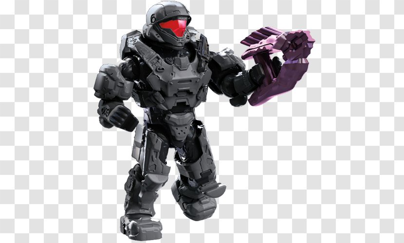 Mega Brands Bloks Halo Arena Champions Battle Pack Halo: Spartan Assault Factions Of - Construx Fireteam - Action Toy Figures Transparent PNG