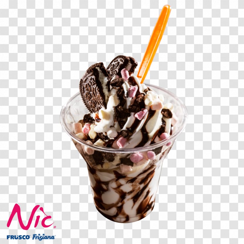 Sundae Chocolate Ice Cream Frozen Yogurt Parfait Transparent PNG