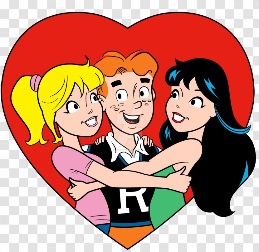 Veronica Lodge Betty Cooper Archie Andrews And Comics - Heart Transparent PNG