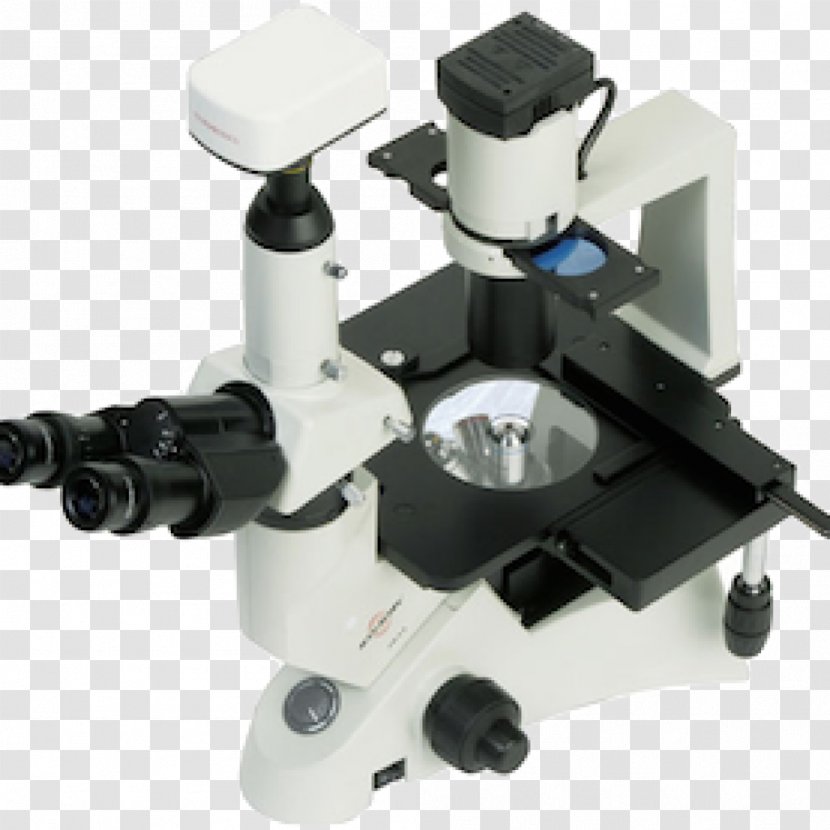 Inverted Microscope Fluorescence Biology Transparent PNG