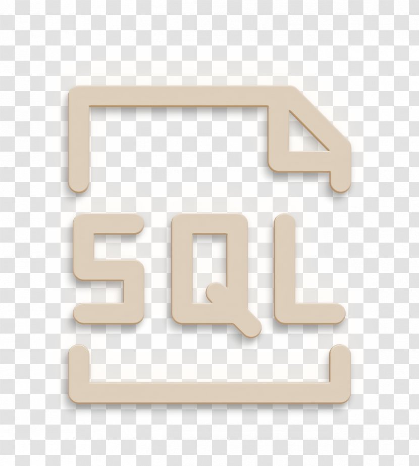 Database Icon - Text - Symbol Transparent PNG