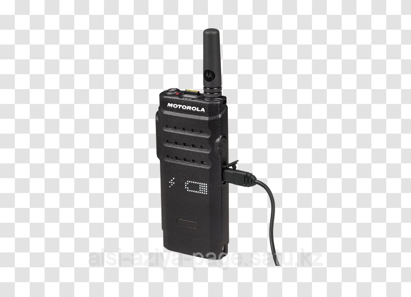 Two-way Radio Walkie-talkie Motorola Solutions Ultra High Frequency - Electronics Accessory Transparent PNG