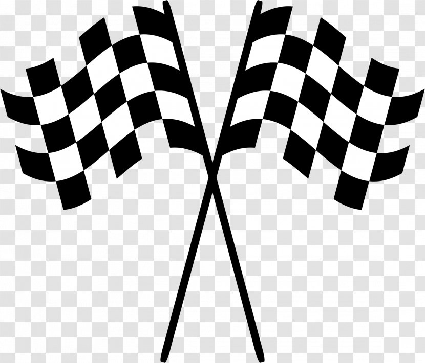 Racing Flags Check Clip Art - Race Transparent Background Transparent PNG