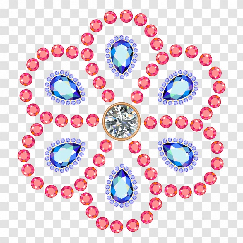 Stock Photography Illustration - Royaltyfree - Red Flowers Jewelry Transparent PNG