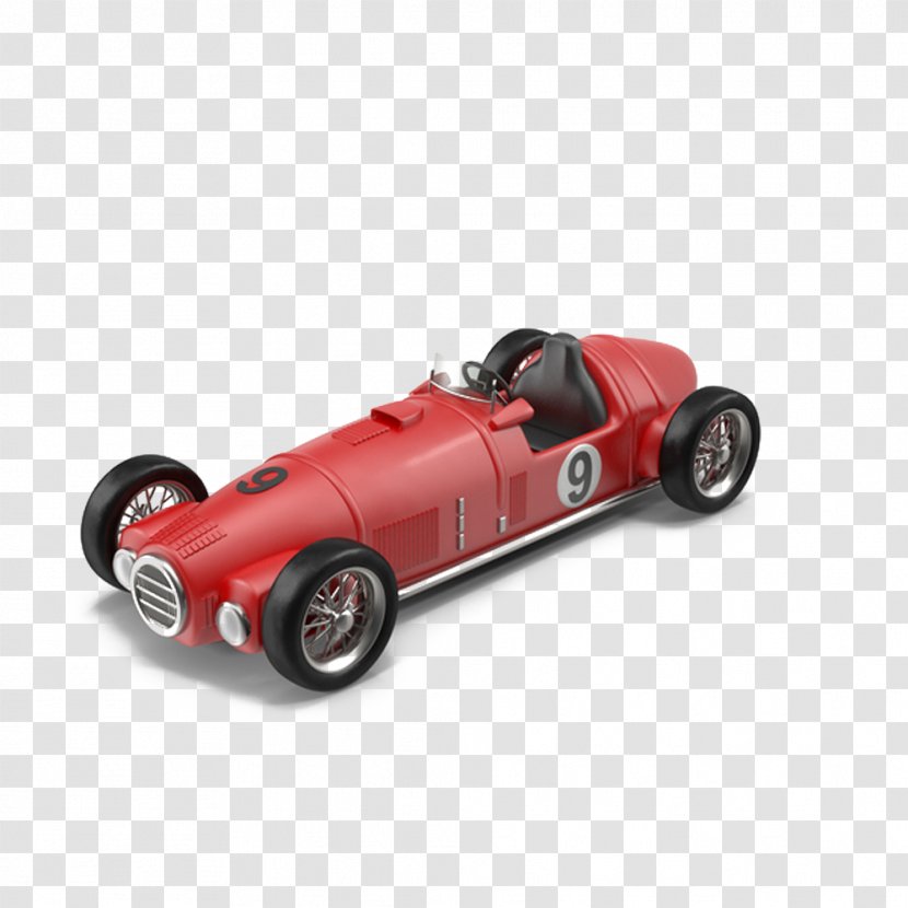 Car Download - Race - Vintage Red Handsome Transparent PNG