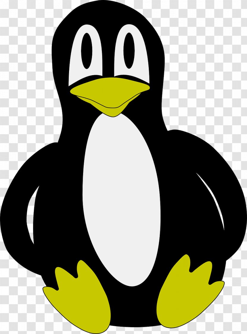 Penguin Clip Art - Yellow - Pinguin Transparent PNG