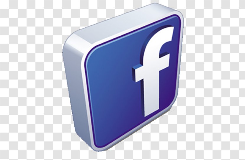 3D Computer Graphics Facebook Logo Transparent PNG