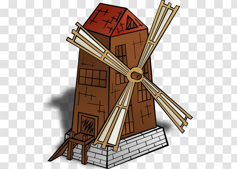 Windmill Watermill Clip Art - Mill Cliparts Transparent PNG