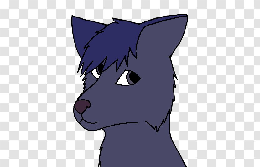 Cat Kitten Whiskers Mammal Snout - Cartoon - BLUE WOLF Transparent PNG