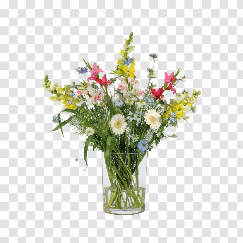 Floral Design Cut Flowers Vase Flower Bouquet - Arranging Transparent PNG