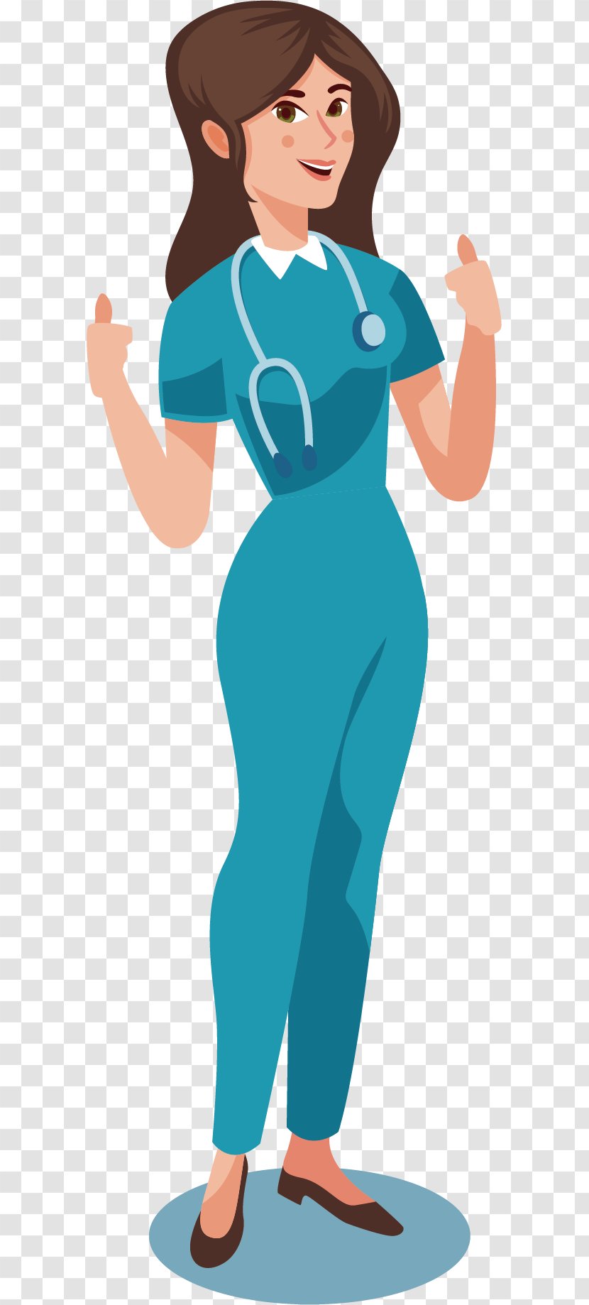 Physician Smile Computer File - Frame - Smiling Woman Doctor Transparent PNG