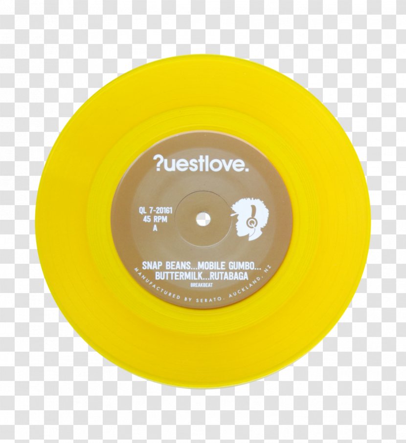 Compact Disc Serato Audio Research Phonograph Record Box Set - Yellow - Fela Transparent PNG