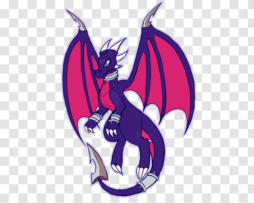 Dragon Demon Clip Art - Silhouette - Legend Of Spyro Transparent PNG