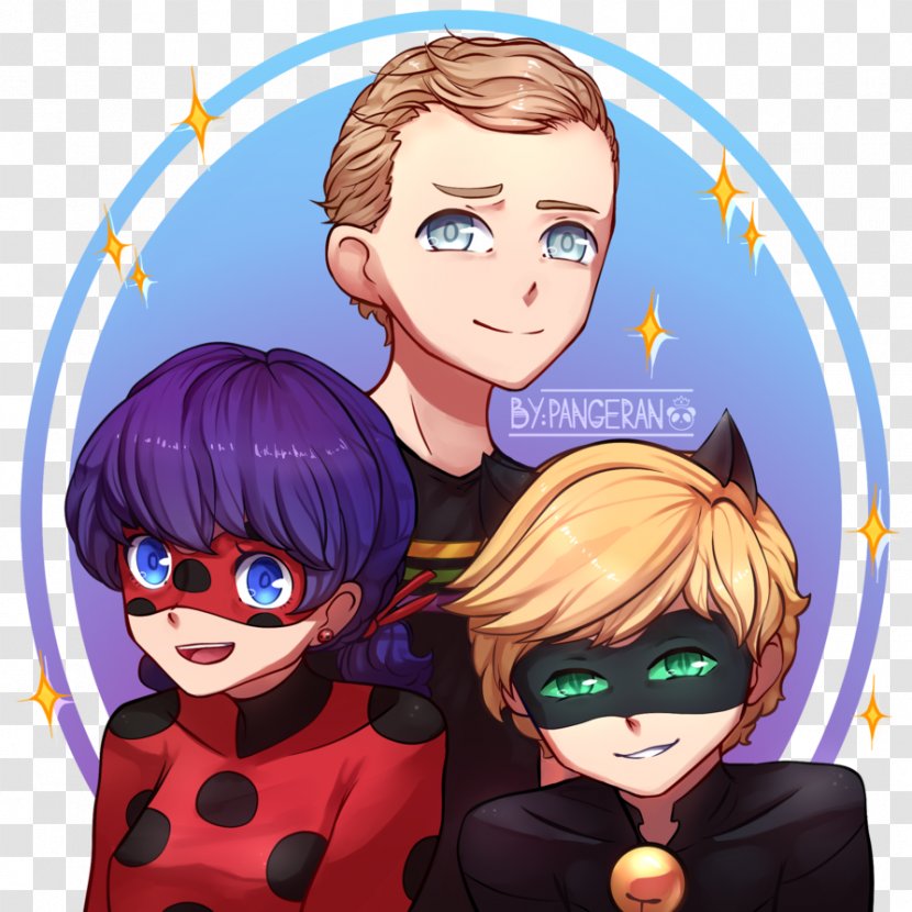 Miraculous: Tales Of Ladybug & Cat Noir Marinette Dupain-Cheng Comics Video YouTube - Silhouette - Happy B.day Transparent PNG