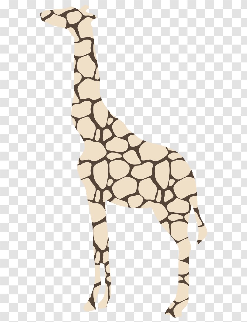 Giraffe Euclidean Vector Animal Clip Art - Wildlife - Creative Transparent PNG