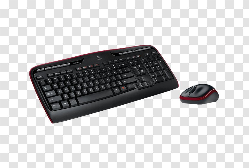 Computer Keyboard Mouse Laptop Logitech Unifying Receiver - Qwerty Transparent PNG