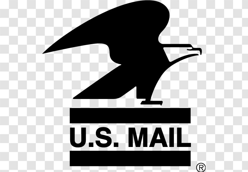 United States Postal Service Mail Post Office Logo - Black Transparent PNG