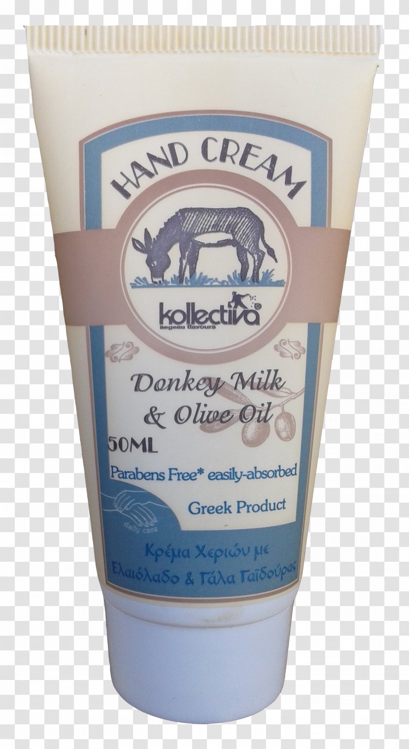 Cream Donkey Milk Olive Oil - Mini Transparent PNG