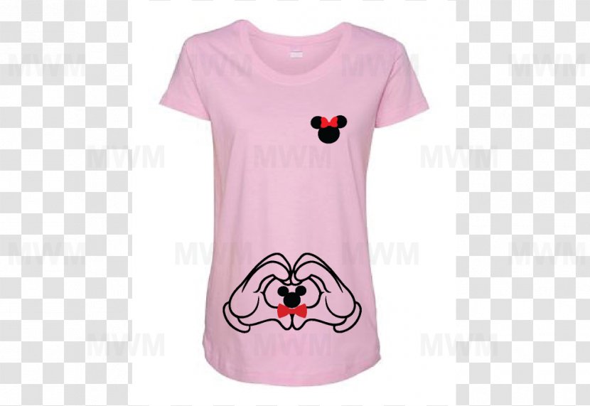 T-shirt Minnie Mouse Mickey - Clothing Transparent PNG