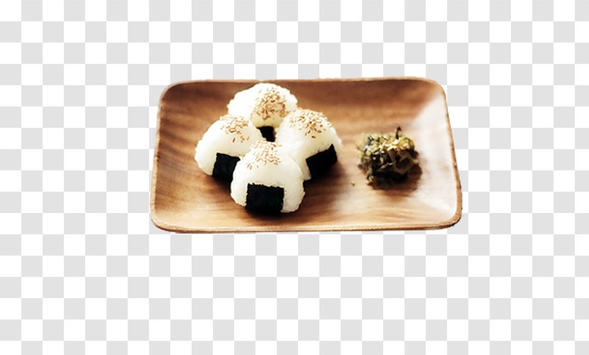 Sushi Japanese Cuisine Onigiri Bento Korean - Appetizer - A Rice Transparent PNG