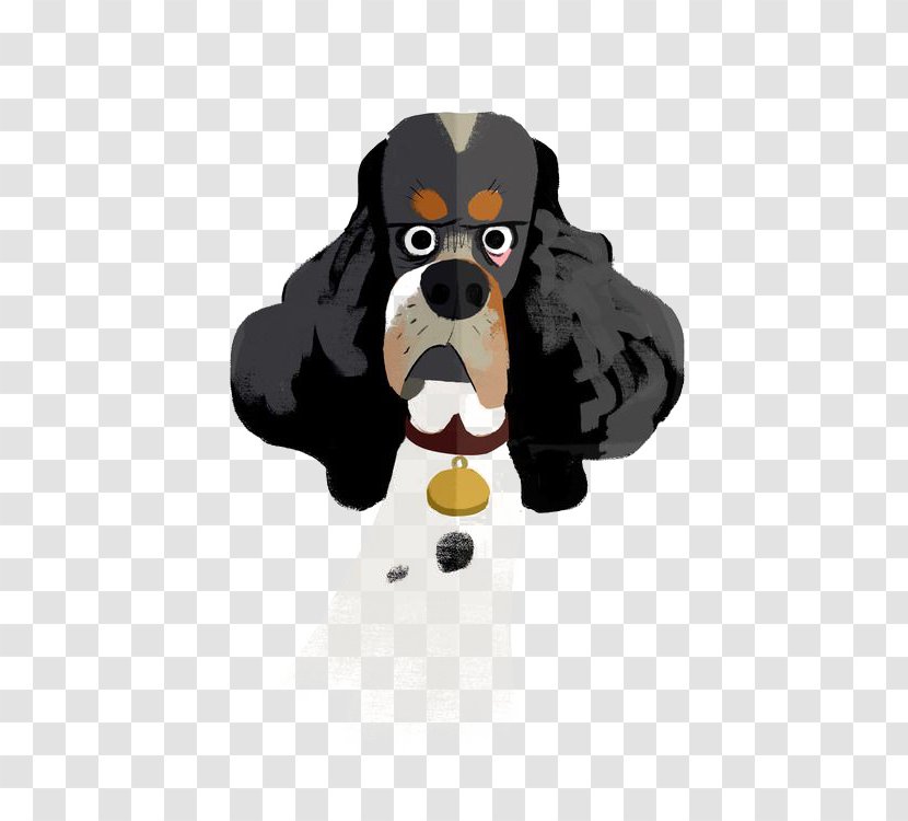 Cavalier King Charles Spaniel Poodle Puppy Dog Breed Illustration - Snout - Avatar Transparent PNG