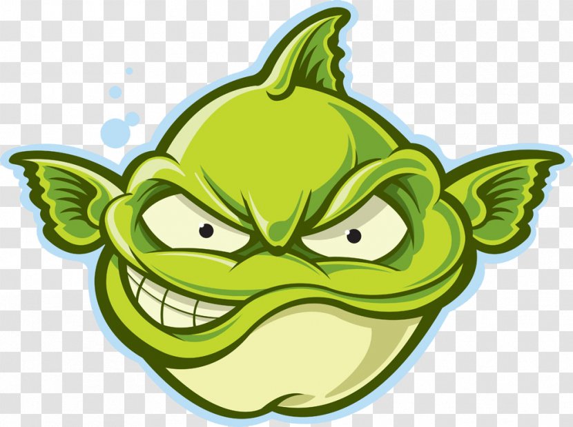 Drawing - Fictional Character - Green Monster Transparent PNG