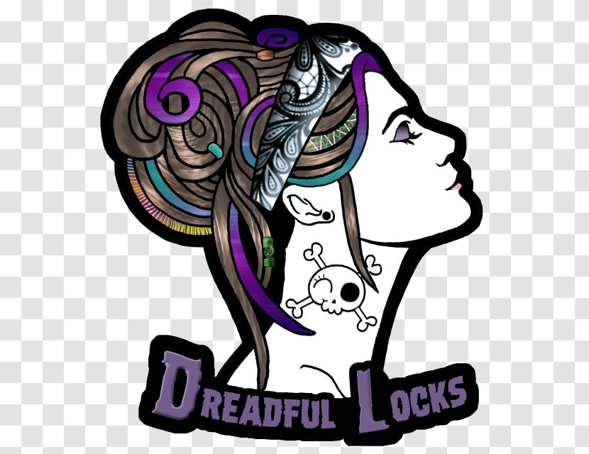 Vertebrate Dreadful Locks Studio Clip Art Illustration Dreadlocks - Accessories Shops Transparent PNG