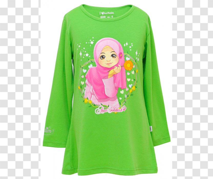 Long-sleeved T-shirt - Top - Islamic Shopping Transparent PNG