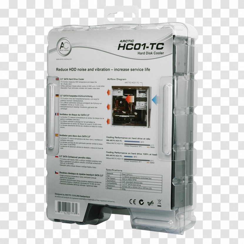 Arctic Hard Drives Computer System Cooling Parts Hardware Data - Internet - Online Shopping Transparent PNG