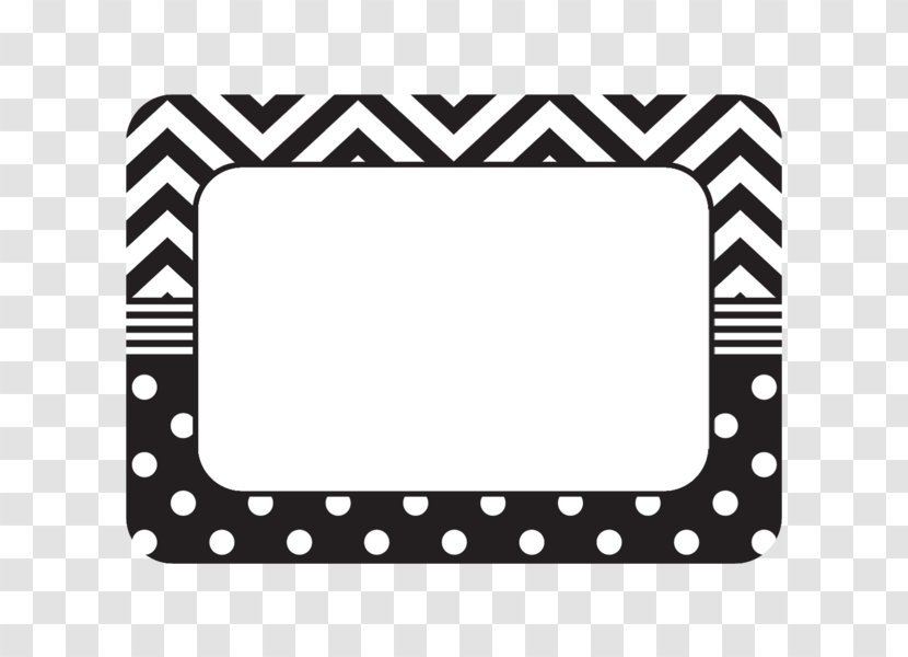 Name Tag Paper Chevron Corporation Wedding Invitation Sticker - Picture Frame - Border Transparent PNG