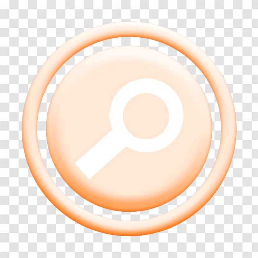 Browse Icon Estimate Explore - Research - Symbol Orange Transparent PNG