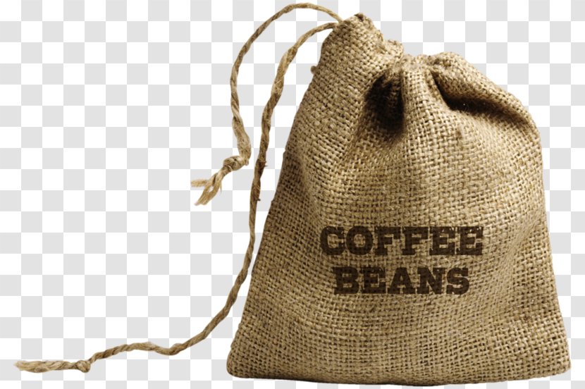 Coffee Gunny Sack Bag - Beige Transparent PNG